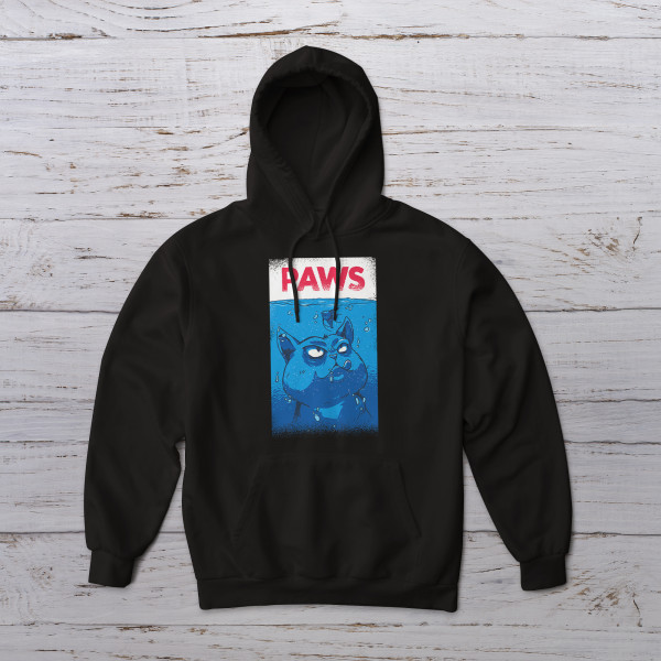 Lootgear - Parodies: Paws - A Jawsy Parody Hoodie