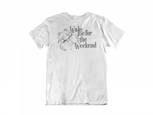 Lootgear - Sakura Worlds: Wake me for the Weekend T-Shirt
