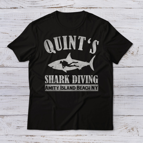 Lootgear - Parodies: Quint's Shark Diving T-Shirt