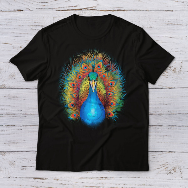 Lootgear - Fantasy World: Colorful Peacock T-Shirt