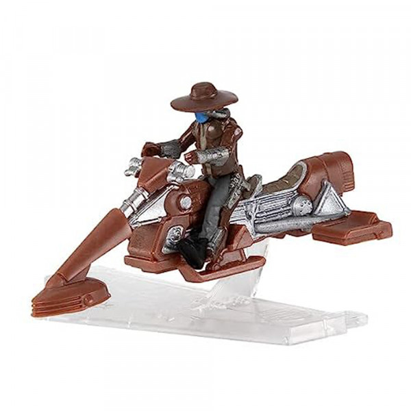 Jazwares - Star Wars Micro Galaxy Squadron S3: Starhawk Speeder Bike Cad Bane