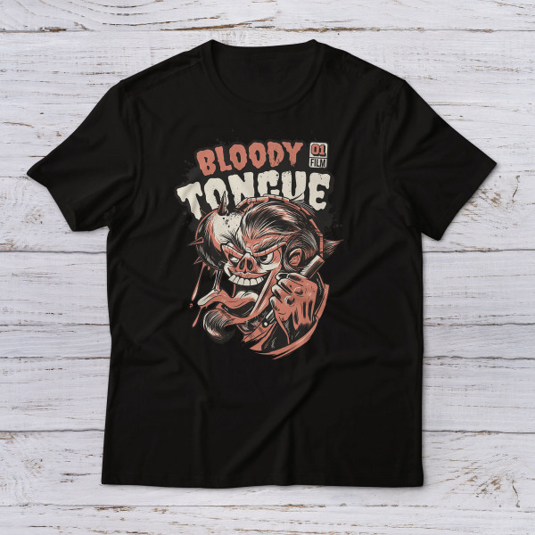 Lootgear - Horror: Bloody Tongue T-Shirt