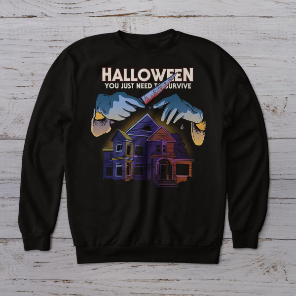 Lootgear - Horror Parodies: Downtown Halloween Sweater