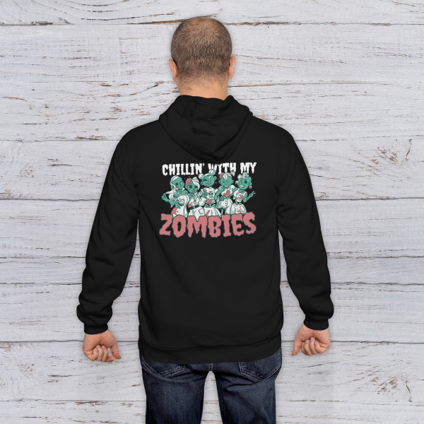 Lootgear - Fun: Chillin with my Zombies Hoodie