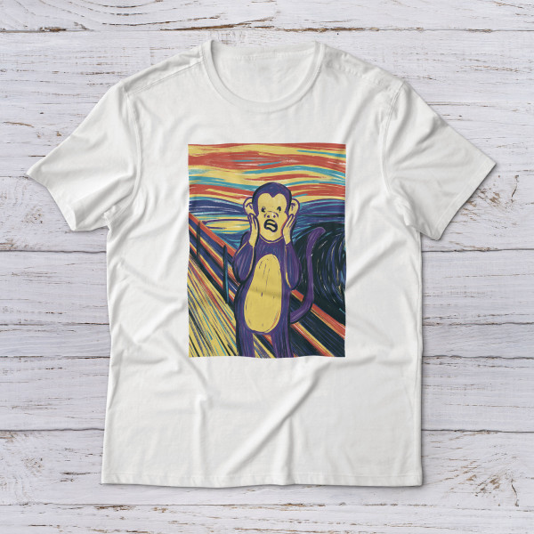 Lootgear - Cartoon World: Monkey Scream T-Shirt