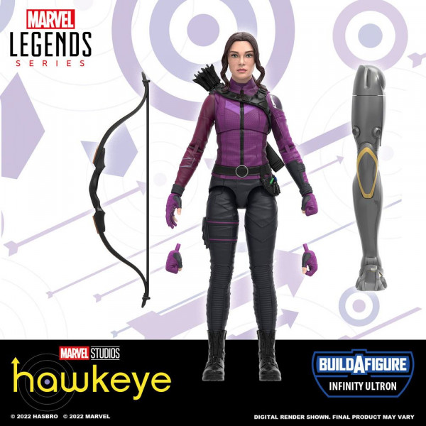 Hasbro - Marvel Legends Series Infinity Ultron BAF: Kate Bishop
