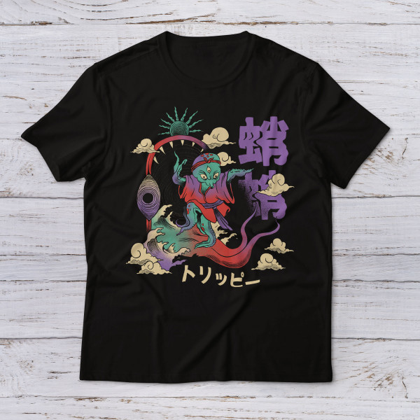 Lootgear - Sakura Worlds: Psychedelic Octopus T-Shirt