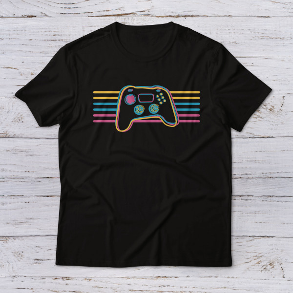 Lootgear - Gaming: Retro 3D Controller T-Shirt