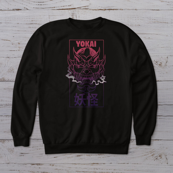 Lootgear - Sakura Worlds: Yokai Retro Wave Sweatshirt