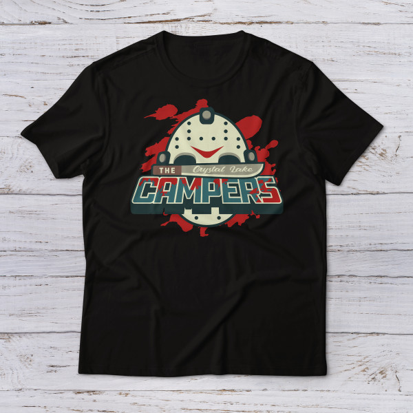 Lootgear - Horror Teams: Crystal Lake Campers T-Shirt