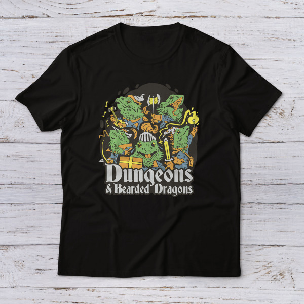 Lootgear - Gaming: Dungeons & Bearded Dragons T-Shirt