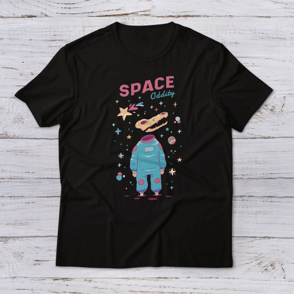 Lootgear - Cartoon World: Space Oddity T-Shirt