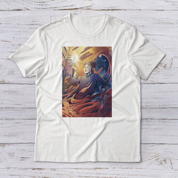 Lootgear - Fantasy World: Space Multiverse Illustration T-Shirt
