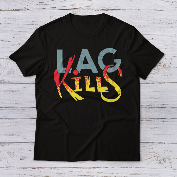 Lootgear - Gaming: Lag Kills T-Shirt