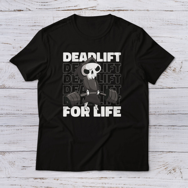Lootgear - Cartoon World: Deadlift for Life T-Shirt