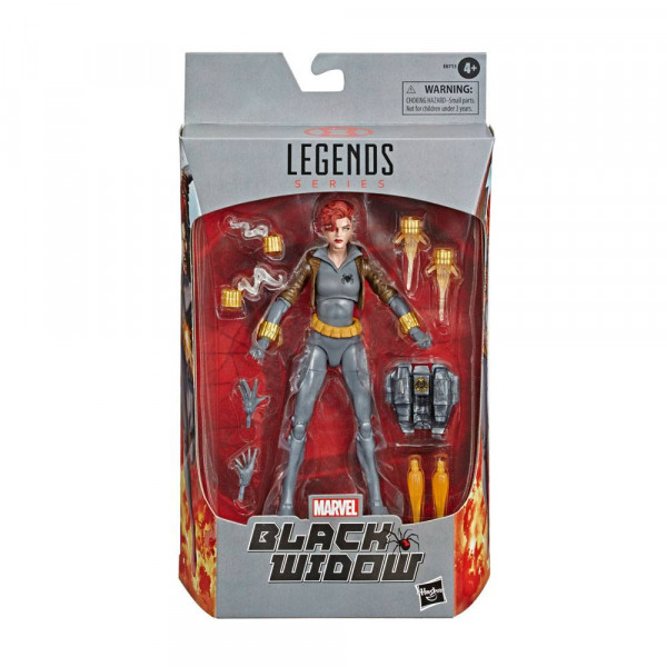 Hasbro - Marvel Legends: Black Widow Grey Suit Exclusive Walmart